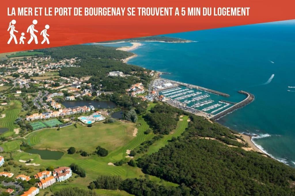 "Le Filet Du Lac" Appartement Atypique, 5 Personnes, Duplex, Vue Lac, Acces Parc Aquatique Gratuit Talmont-Saint-Hilaire Esterno foto
